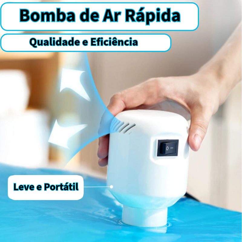 CompactAir TurboPump - Bomba de Ar Portátil