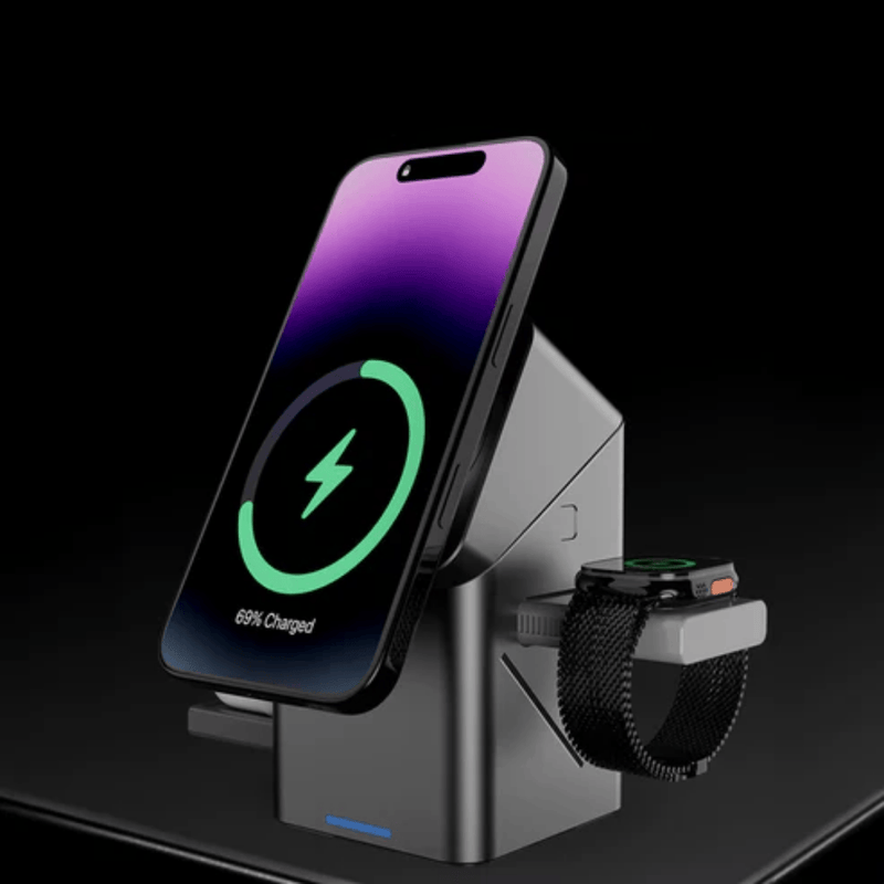 EvoVolt Station Carregador por Indução 3 em 1
