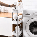 RodArk – Organizador Modular Estreito com Rodízios e Múltiplos Níveis
