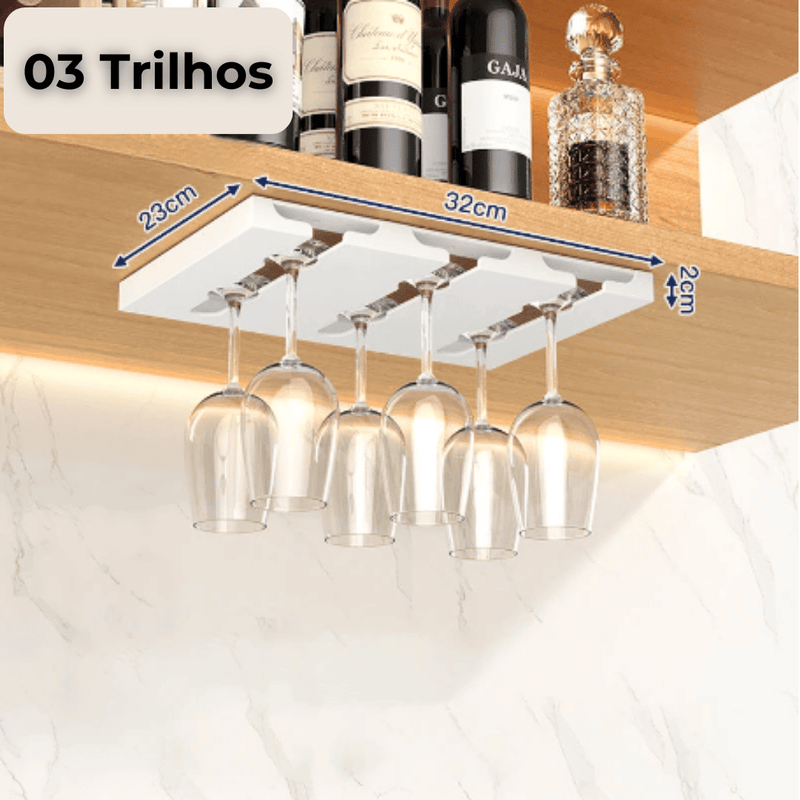 Porta-Taças Elegance - Organizador de Taças