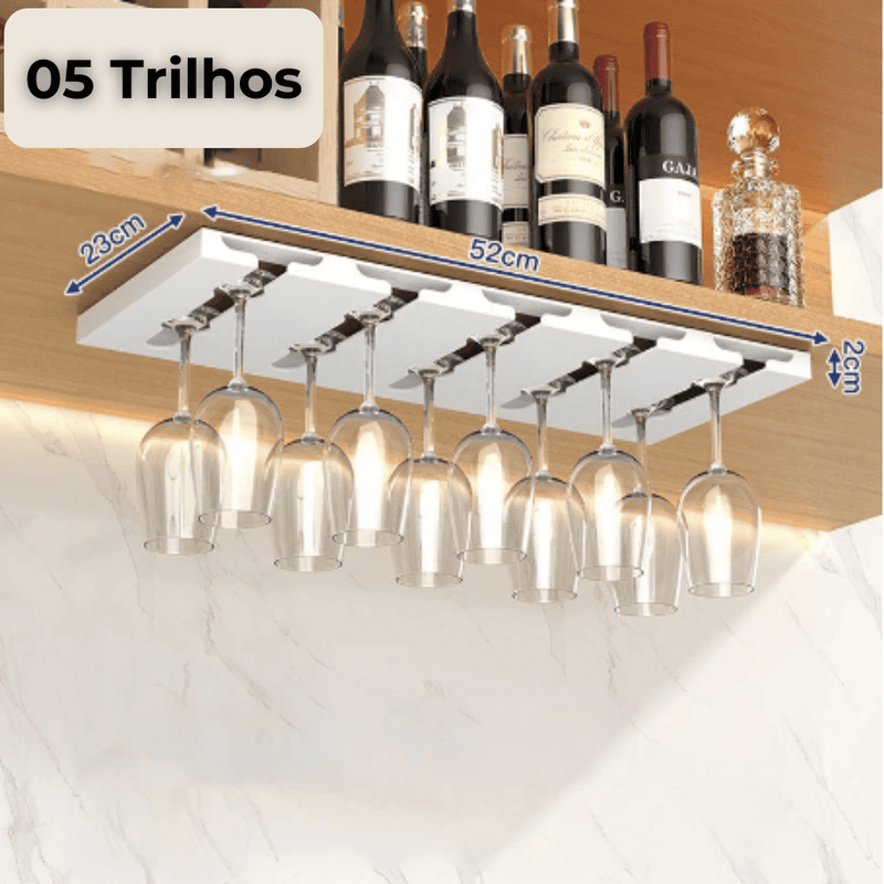 Porta-Taças Elegance - Organizador de Taças