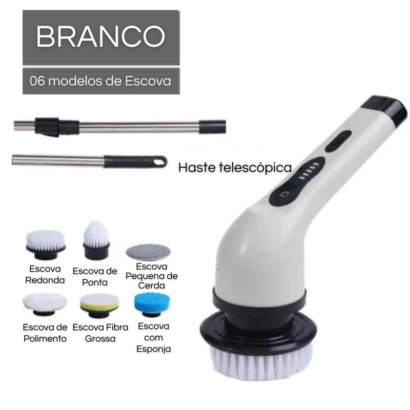 Escova Elétrica TurboClean - Multifuncional