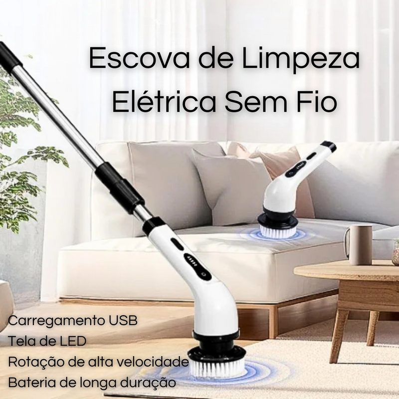 Escova Elétrica TurboClean - Multifuncional