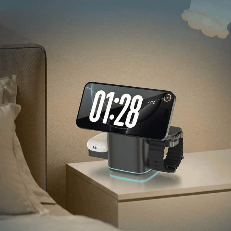 EvoVolt Station Carregador por Indução 3 em 1