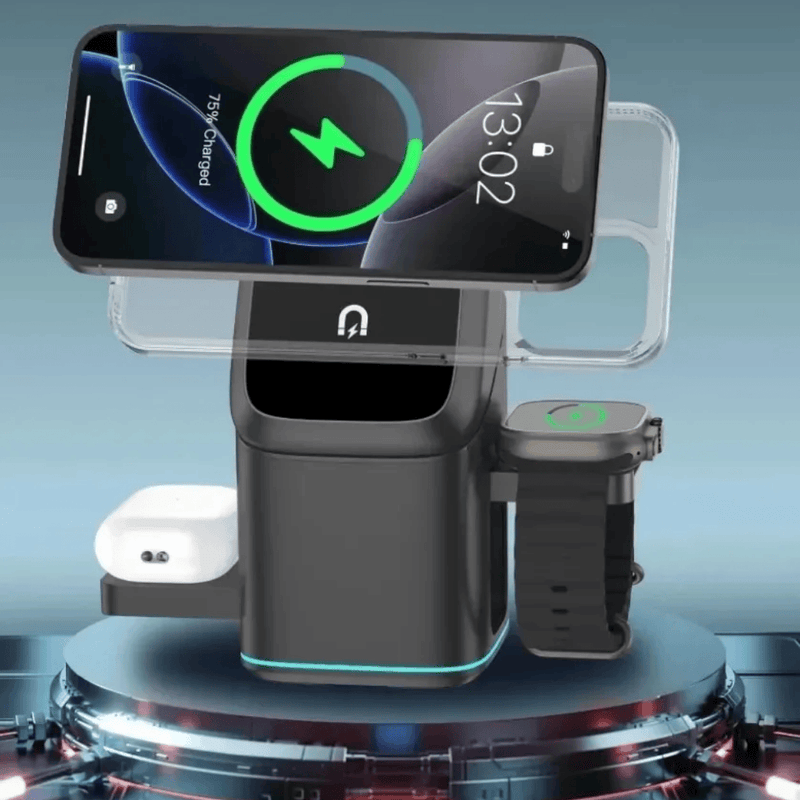 EvoVolt Station Carregador por Indução 3 em 1
