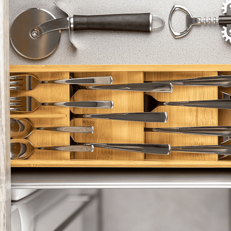 OriBox Bambu – Organizador de Talheres