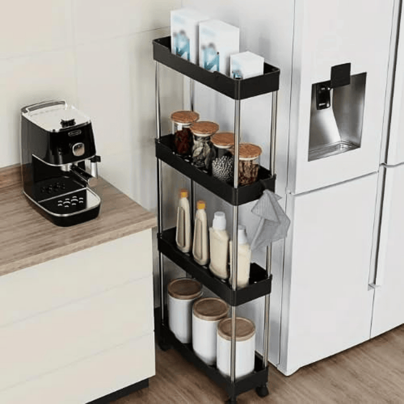 RodArk – Organizador Modular Estreito com Rodízios e Múltiplos Níveis