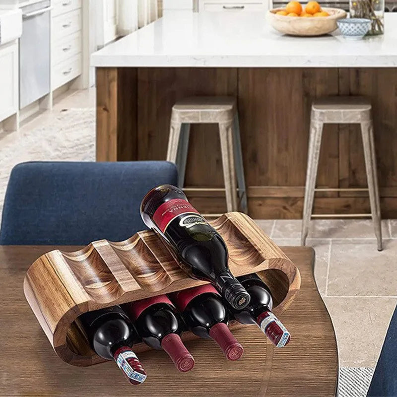 Vinitto Cave Home – Suporte Elegante para Vinhos e Bebida