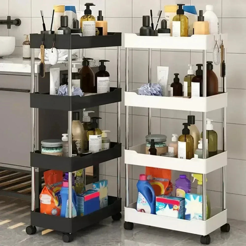 RodArk – Organizador Modular Estreito com Rodízios e Múltiplos Níveis