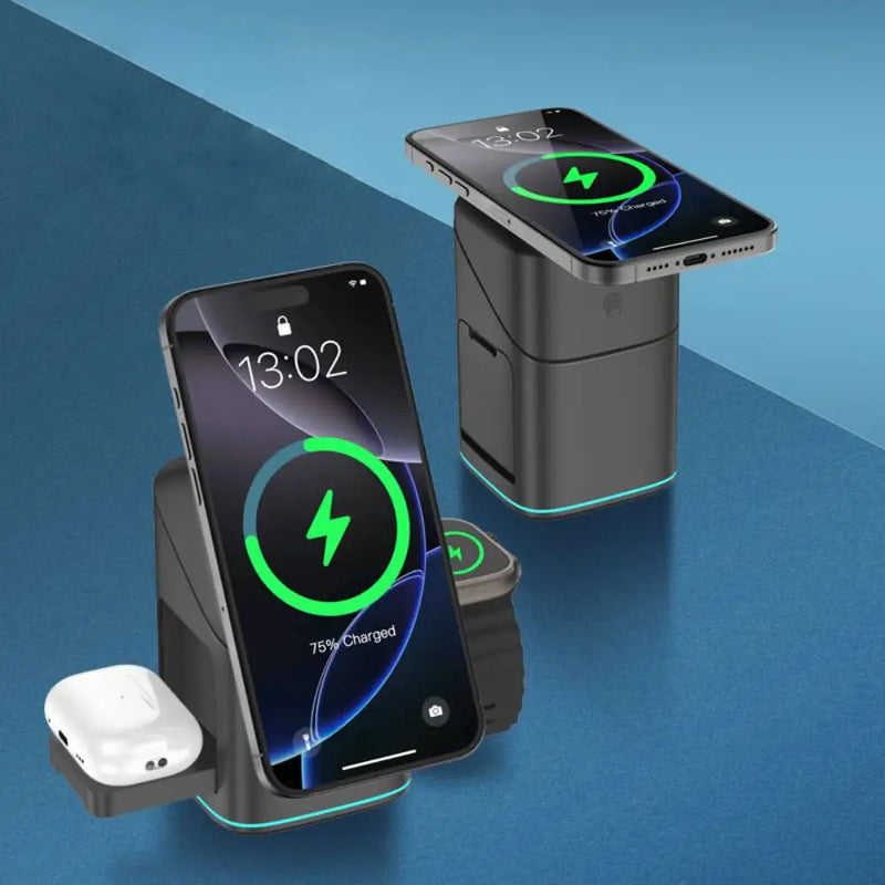 EvoVolt Station Carregador por Indução 3 em 1