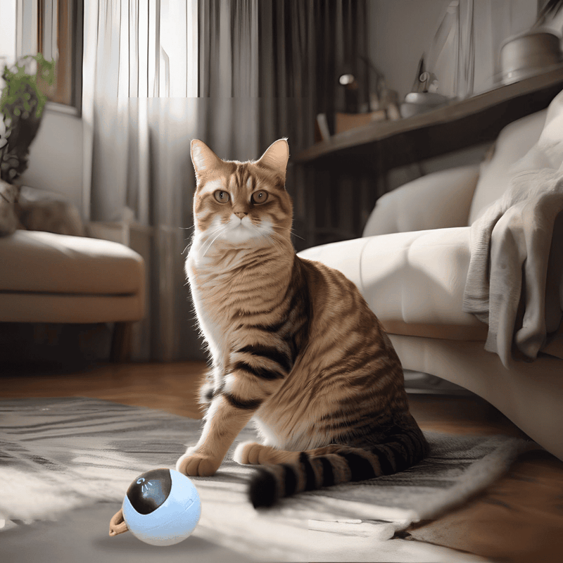 SmartPlay PetBall - Bola Interativa Inteligente para Gatos