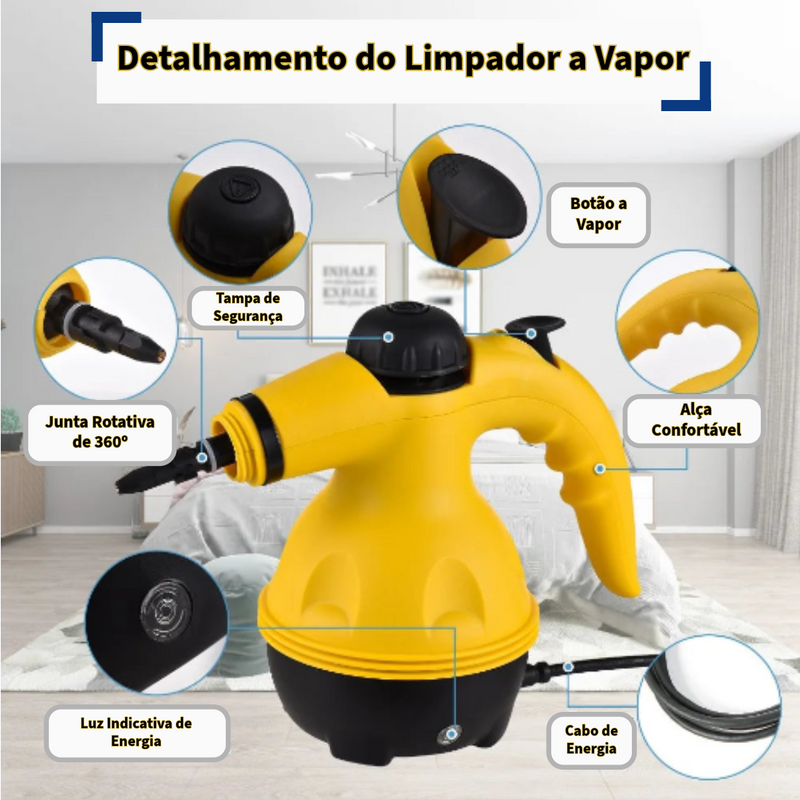 VaporClean Steamer - Limpador a Vapor