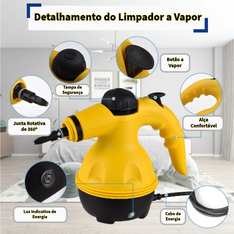 VaporClean Steamer Portátil