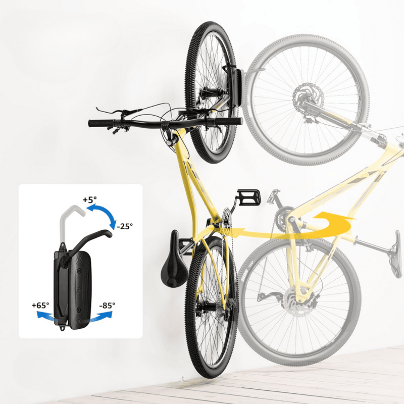 VertiBike - Suporte de Parede Ajustável para Bicicleta