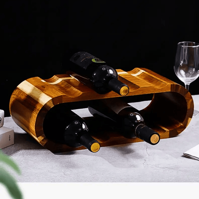 Vinitto Cave Home – Suporte Elegante para Vinhos e Bebida