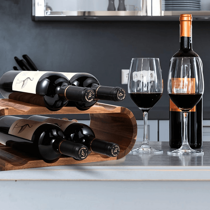 Vinitto Cave Home – Suporte Elegante para Vinhos e Bebida