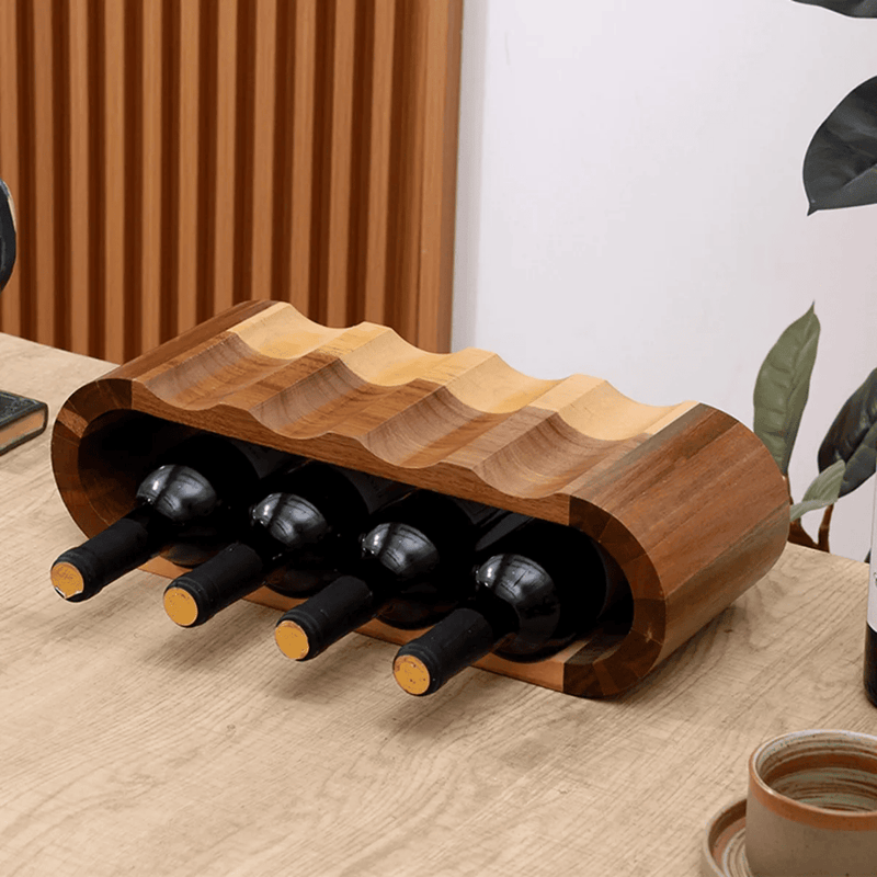 Vinitto Cave Home – Suporte Elegante para Vinhos e Bebida